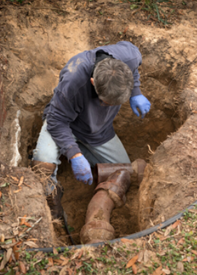 sewer line repair story 4