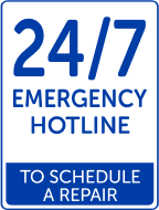 24/7 emergency repair hotline