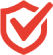 check in a shield icon